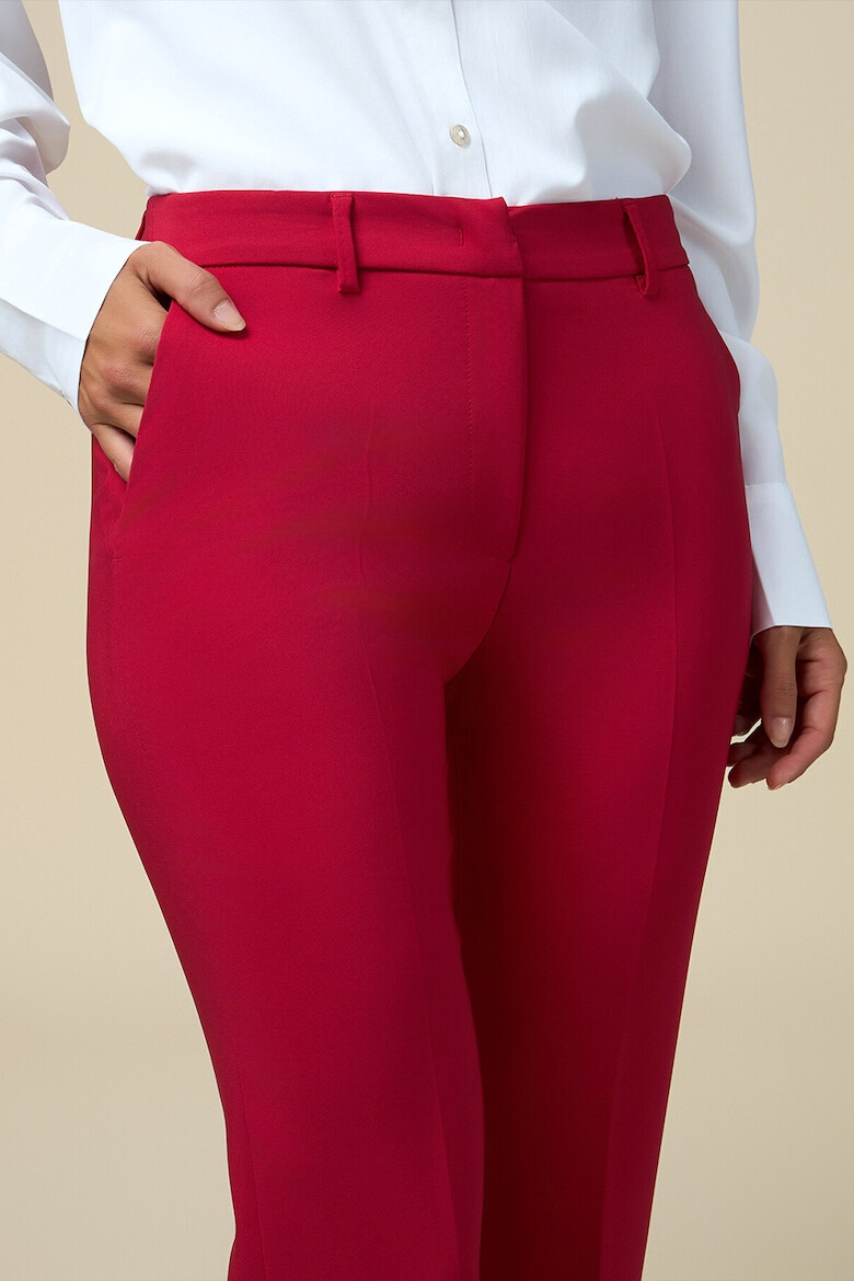 Oltre Pantaloni crop conici cu pliuri - Pled.ro