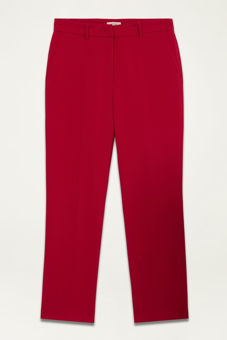 Oltre Pantaloni crop conici cu pliuri - Pled.ro