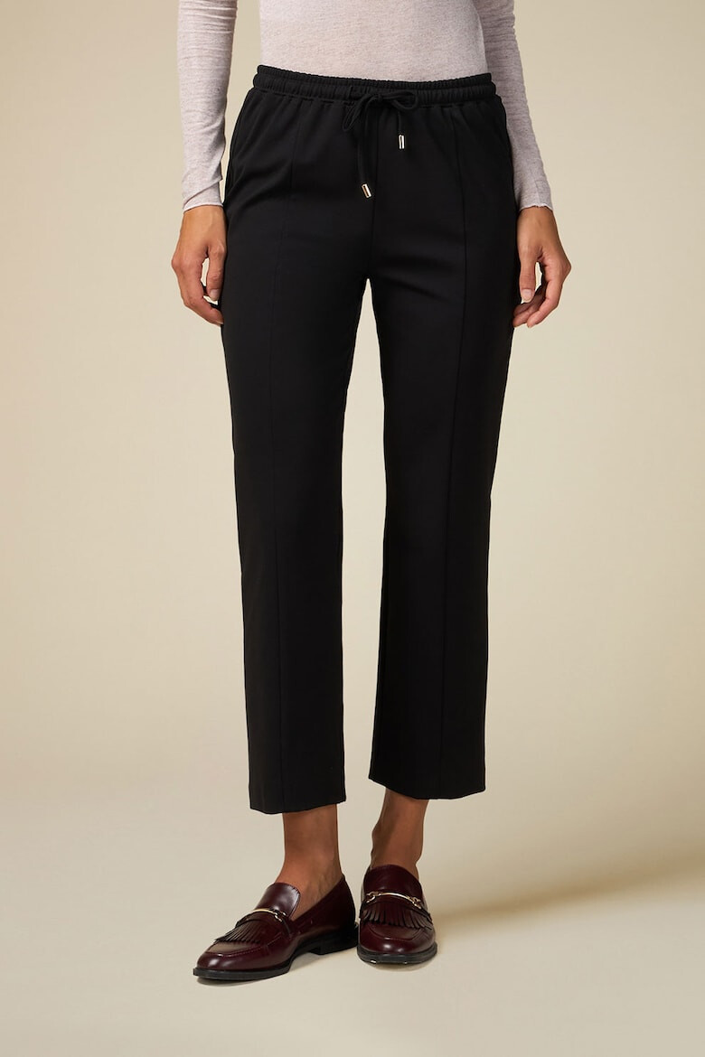 Oltre Pantaloni crop cu snur - Pled.ro