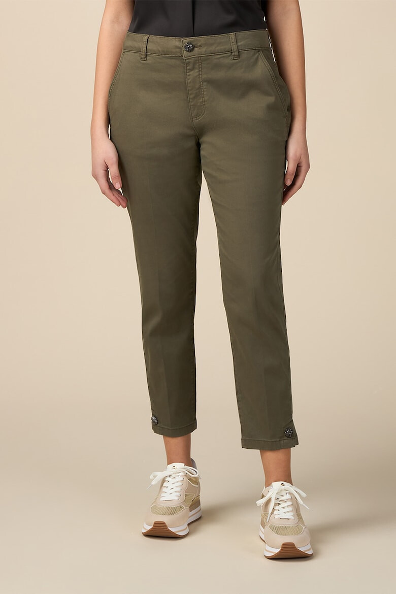 Oltre Pantaloni crop uni - Pled.ro