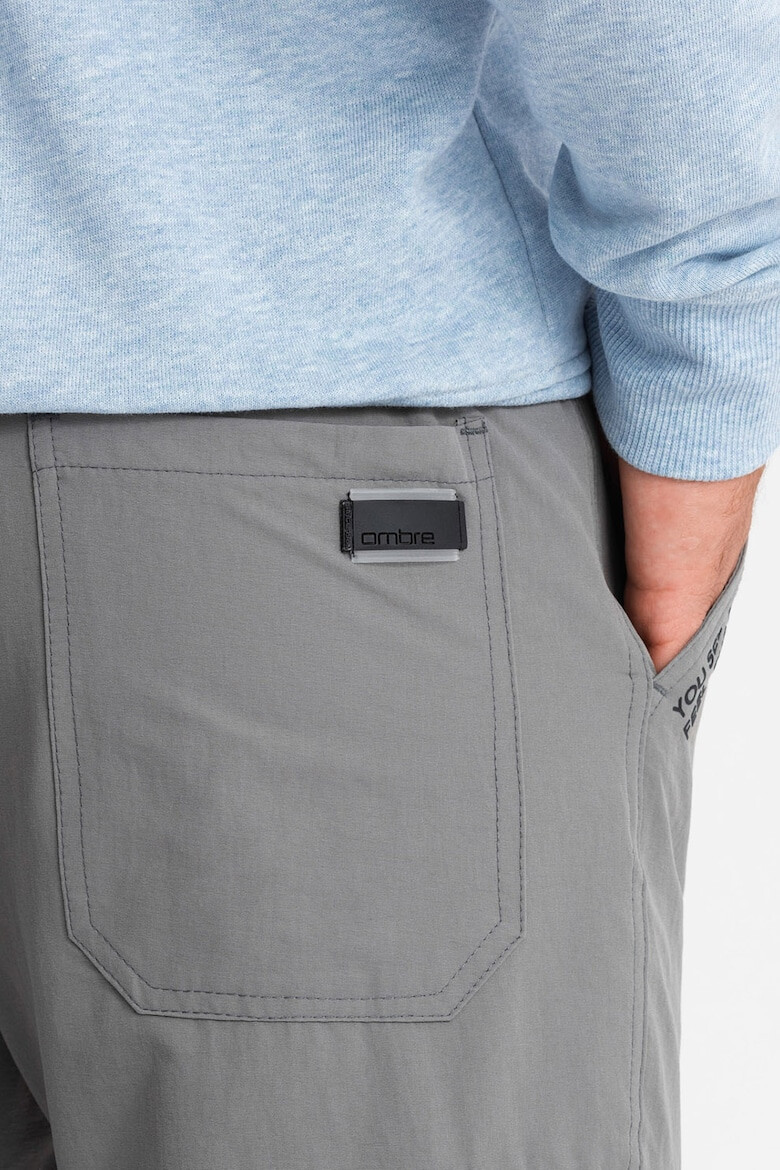 OMBRE Pantaloni cargo cu snur - Pled.ro