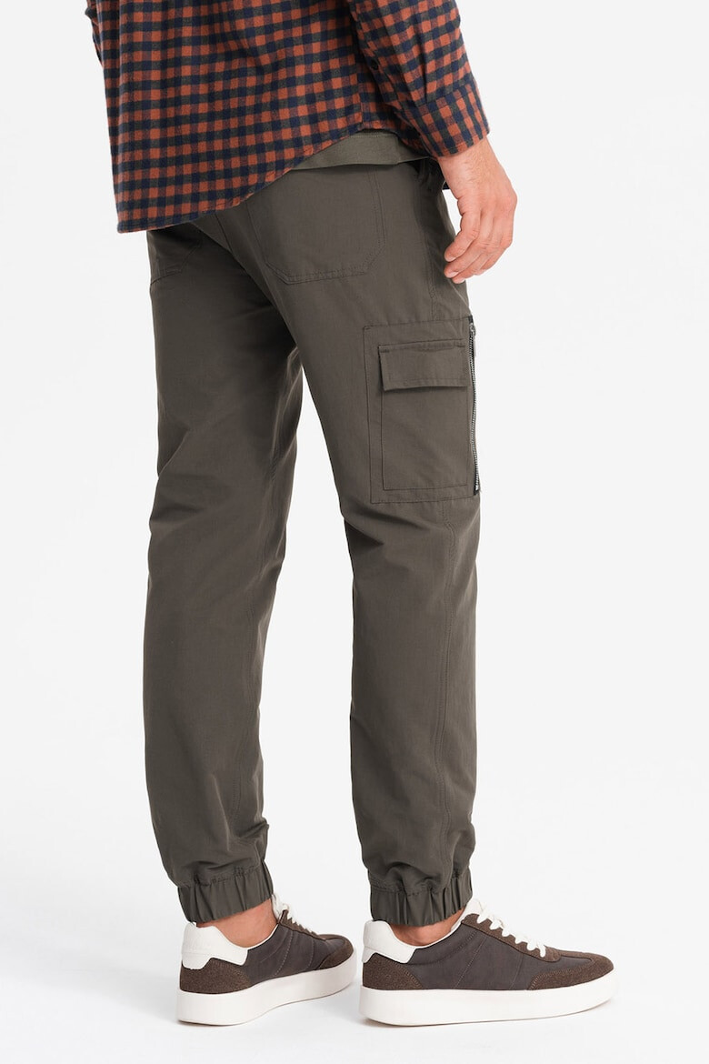 OMBRE Pantaloni cargo cu snur - Pled.ro