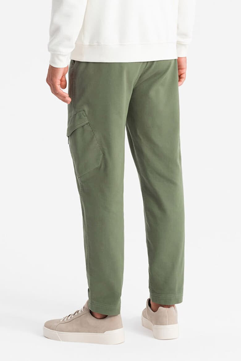 OMBRE Pantaloni cargo cu snur - Pled.ro