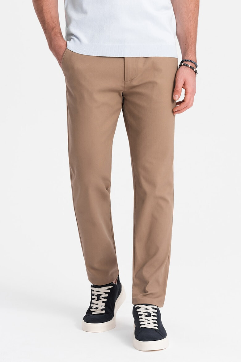 OMBRE Pantaloni chino cu buzunare laterale - Pled.ro