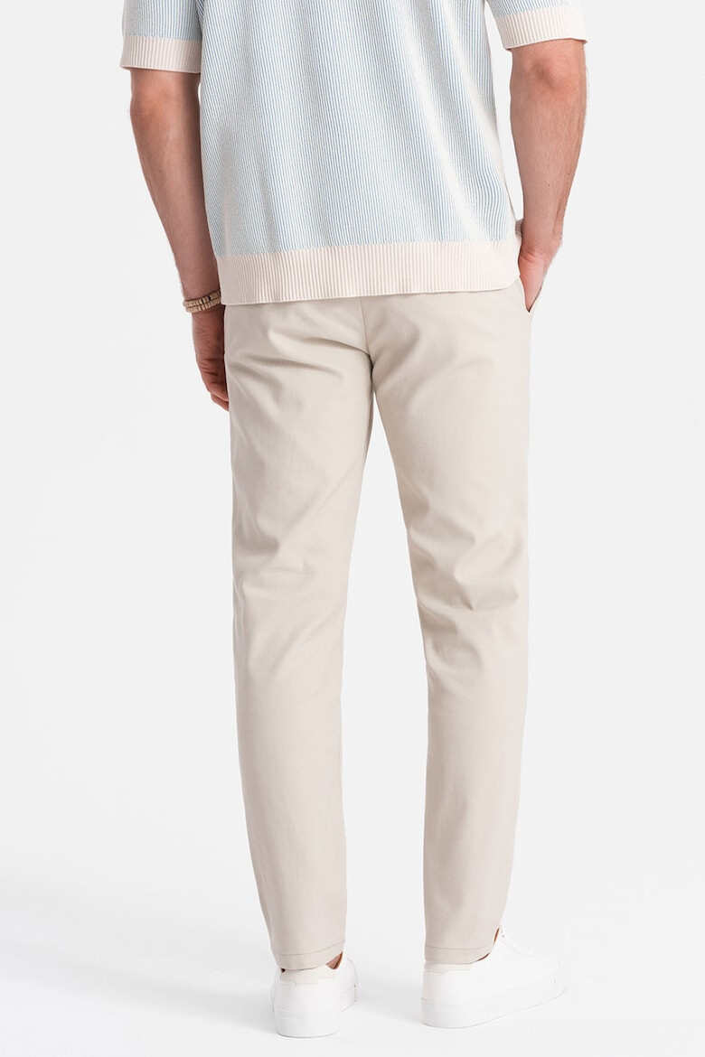 OMBRE Pantaloni chino cu buzunare laterale - Pled.ro