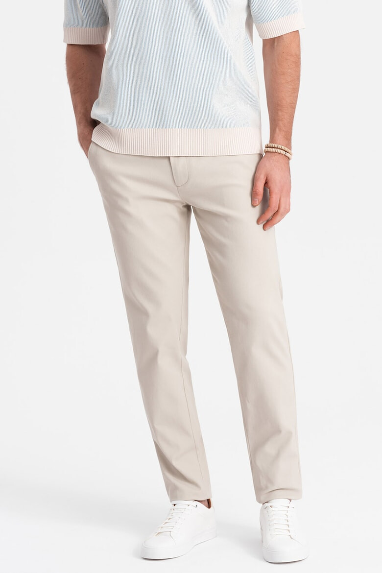 OMBRE Pantaloni chino cu buzunare laterale - Pled.ro