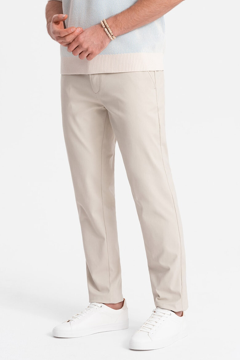 OMBRE Pantaloni chino cu buzunare laterale - Pled.ro