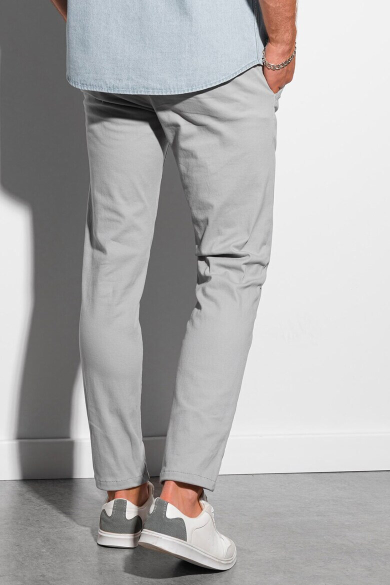 OMBRE Pantaloni chino din amestec de bumbac - Pled.ro