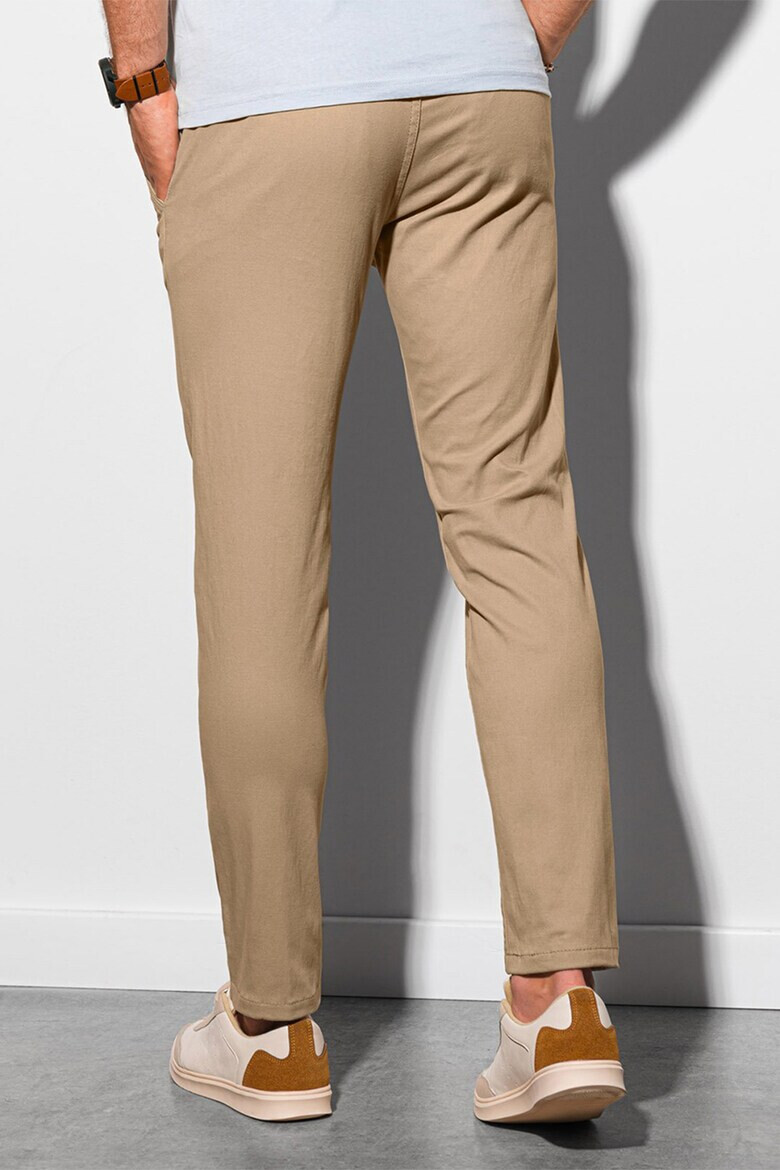 OMBRE Pantaloni chino din amestec de bumbac - Pled.ro