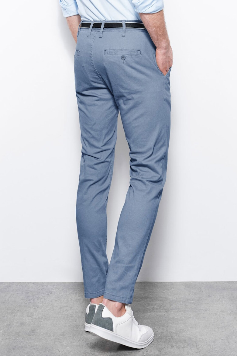 OMBRE Pantaloni chino din amestec de bumbac - Pled.ro