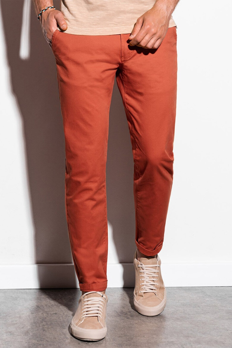 OMBRE Pantaloni chino drepti - Pled.ro