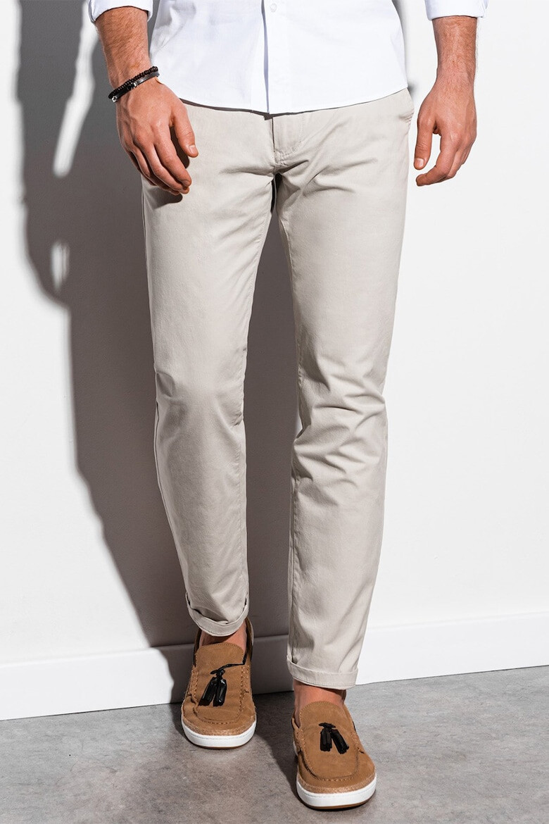 OMBRE Pantaloni chino drepti - Pled.ro