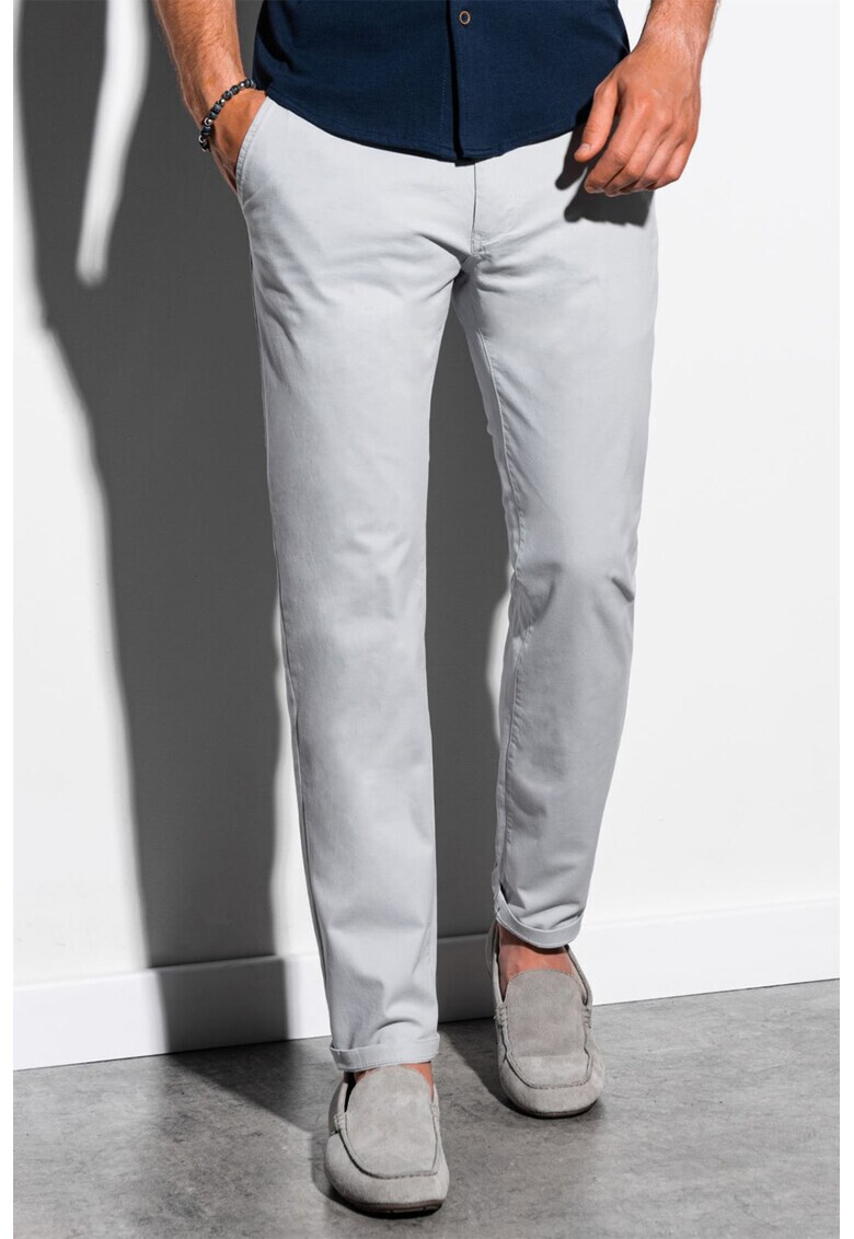 OMBRE Pantaloni chino drepti - Pled.ro