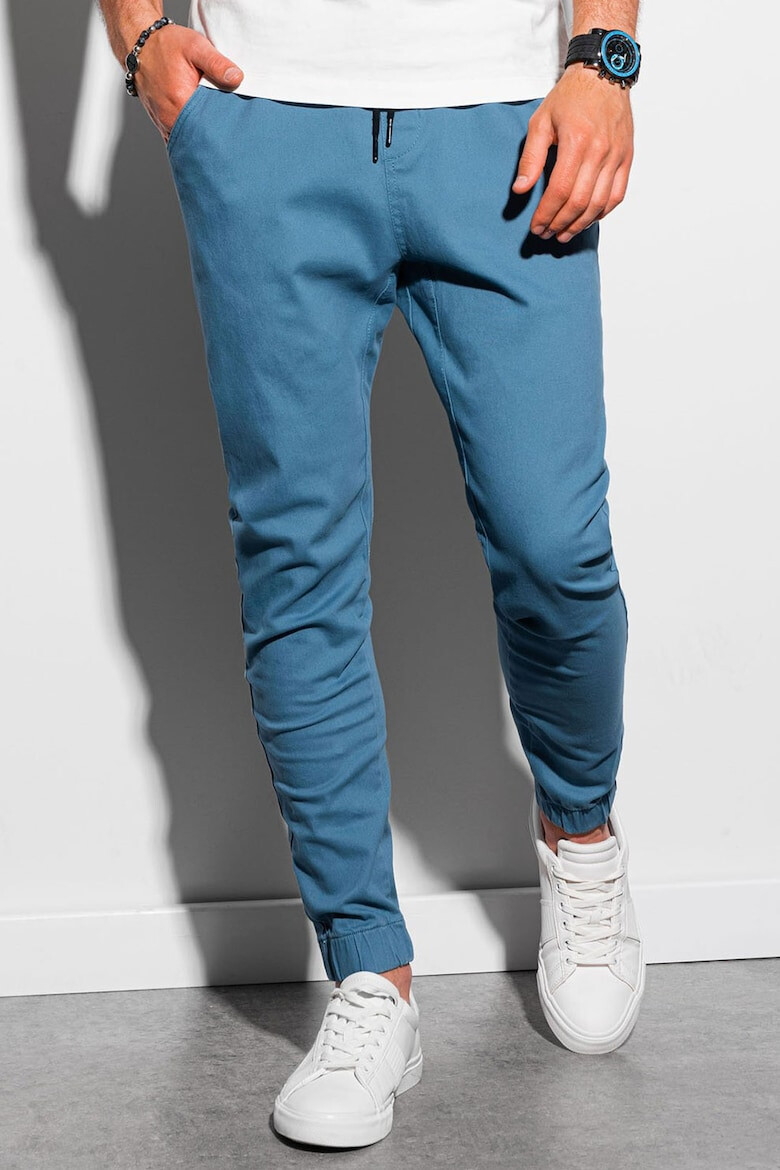 OMBRE Pantaloni jogger cu talie ajustabila - Pled.ro