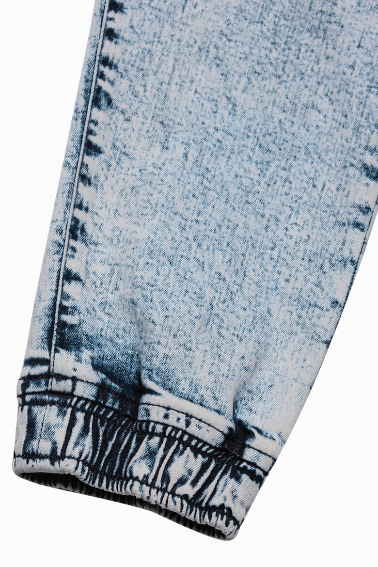 OMBRE Pantaloni jogger slim fit din denim - Pled.ro