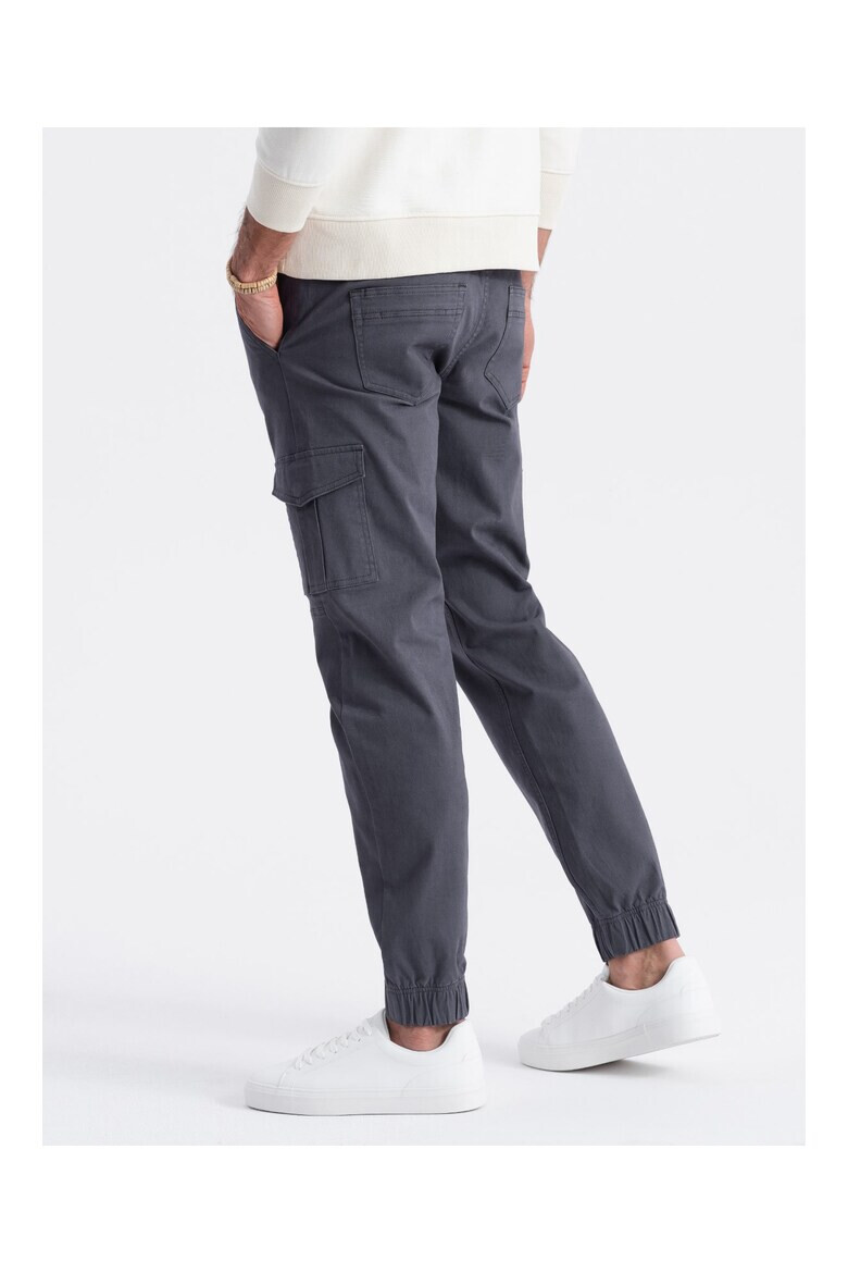 OMBRE Pantaloni lungi sport OM-PAJO-0123 Barbati Joggers Cargo - Pled.ro