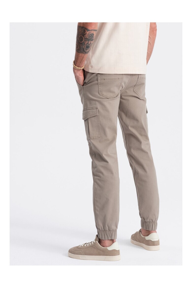 OMBRE Pantaloni lungi sport OM-PAJO-0123 Barbati Joggers Cargo - Pled.ro