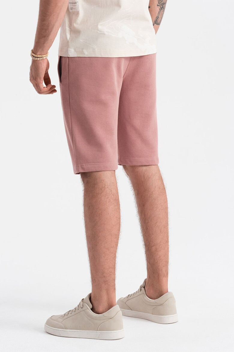 OMBRE Pantaloni scurti de bumbac cu talie ajustabila - Pled.ro