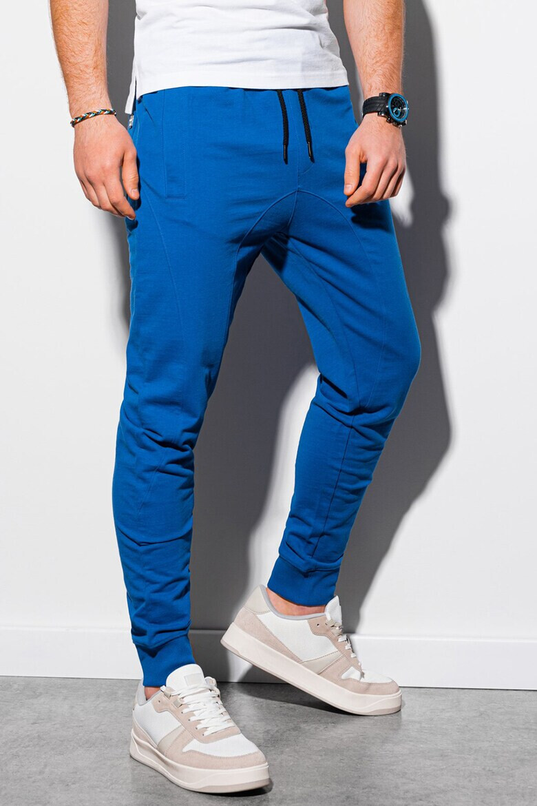 OMBRE Pantaloni sport conici cu buzunare oblice - Pled.ro