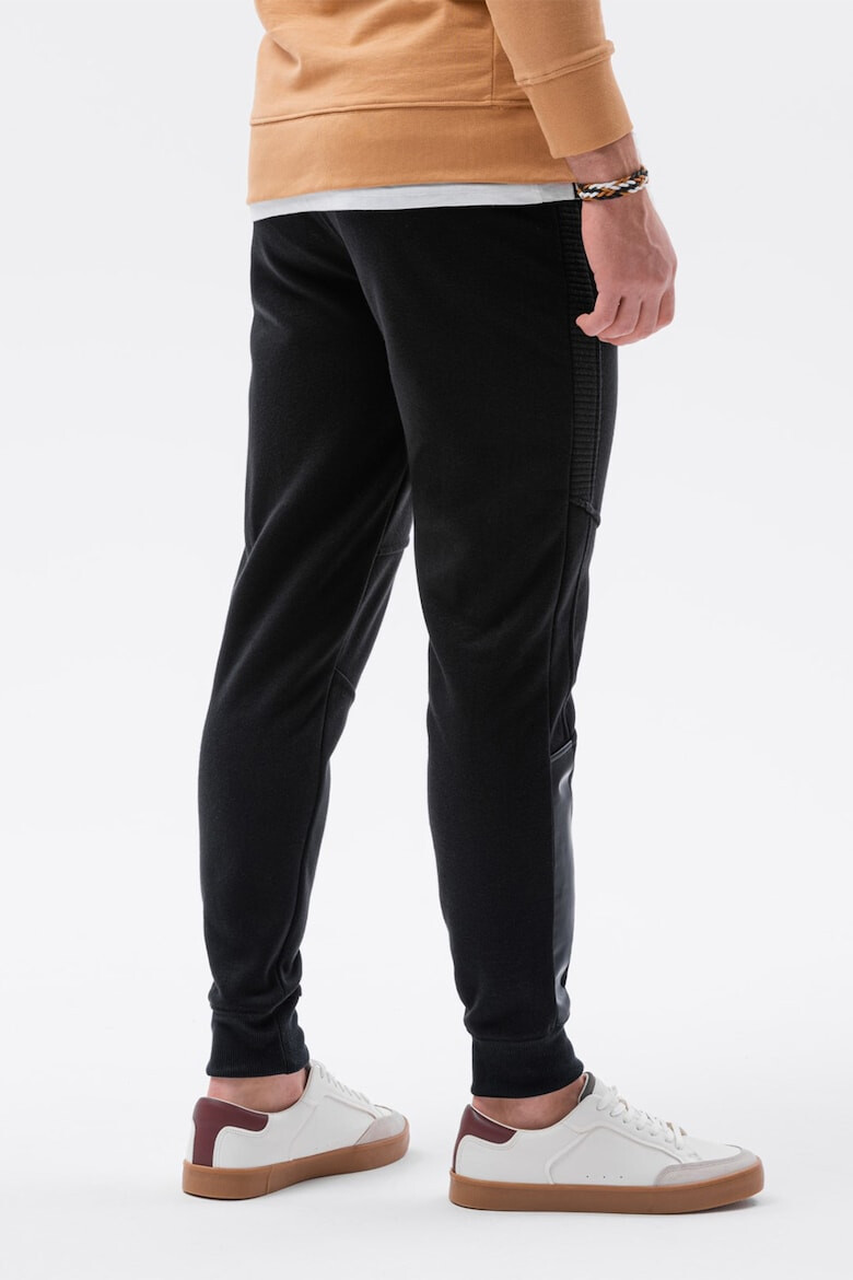 OMBRE Pantaloni sport cu buzunare cu fermoar - Pled.ro