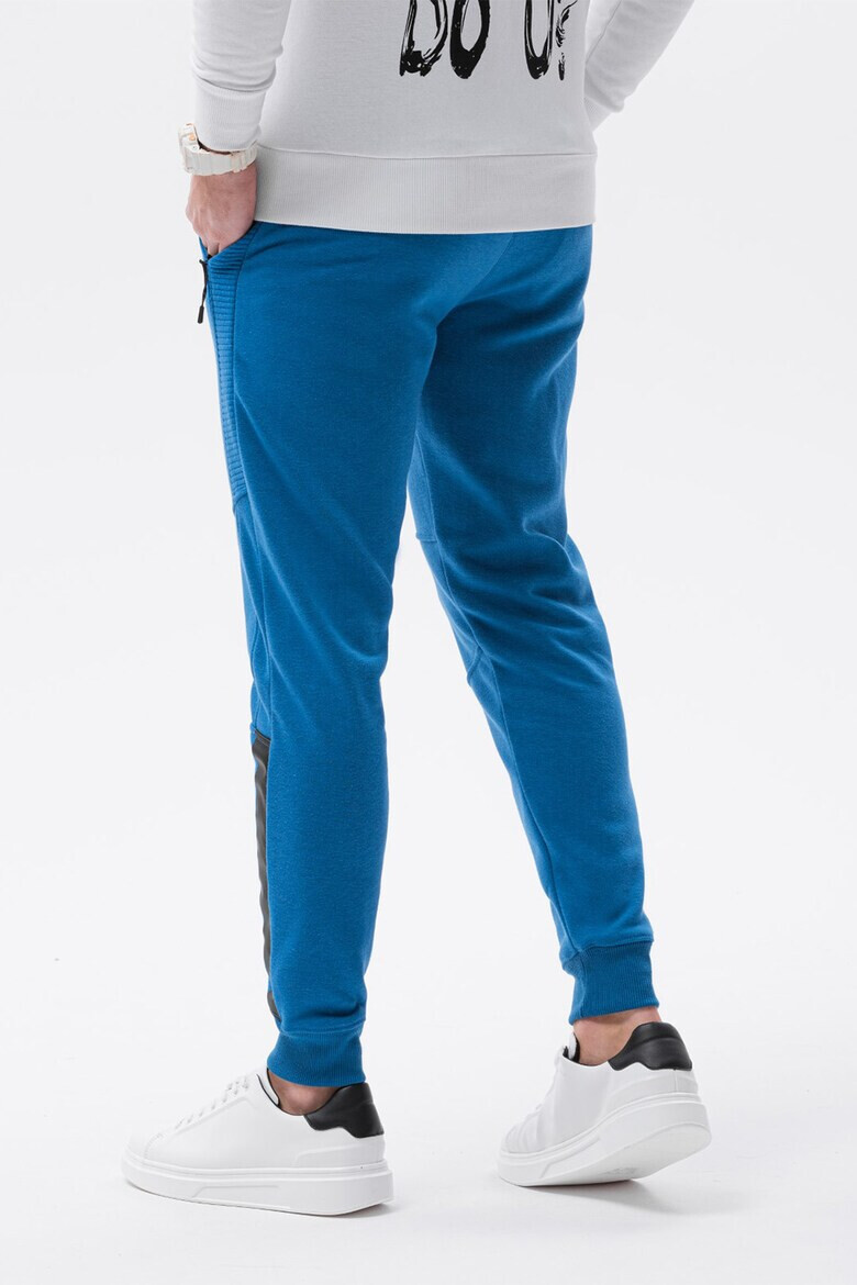 OMBRE Pantaloni sport cu buzunare cu fermoar - Pled.ro