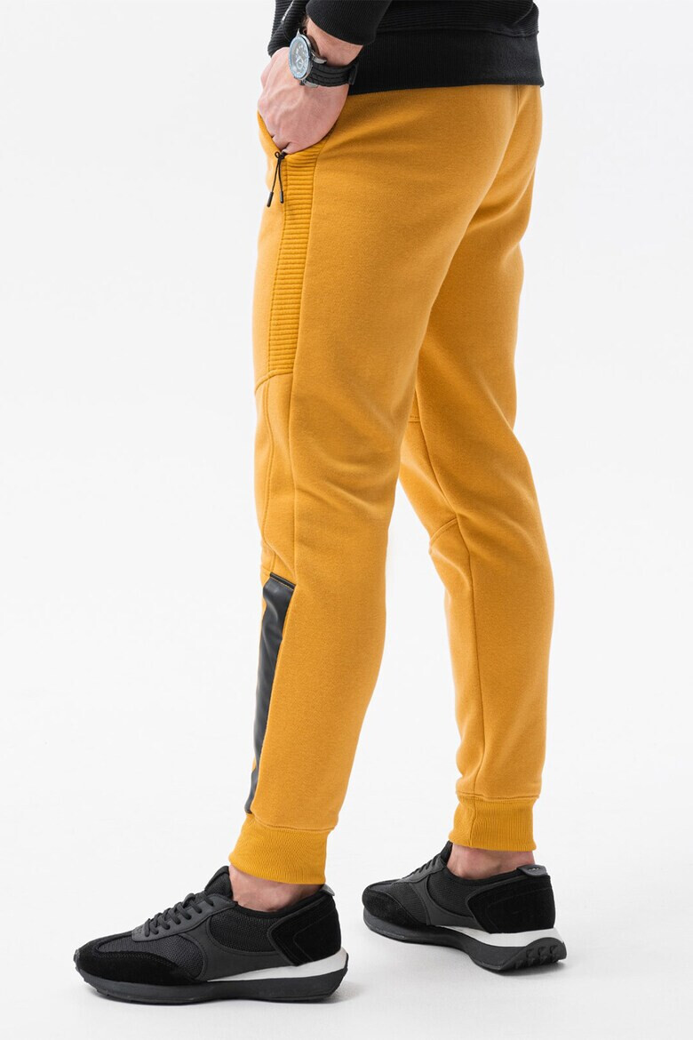 OMBRE Pantaloni sport cu buzunare cu fermoar - Pled.ro