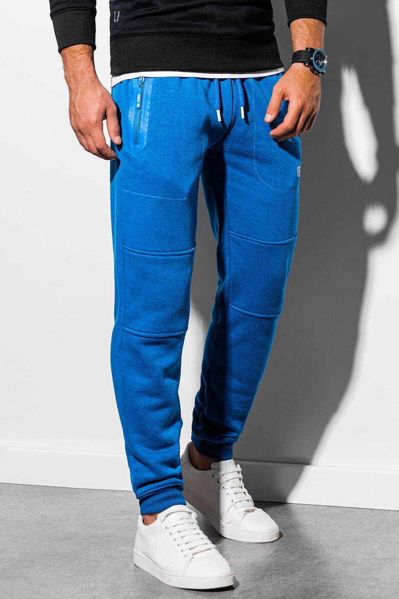 OMBRE Pantaloni sport cu croiala conica si snur de ajustare - Pled.ro