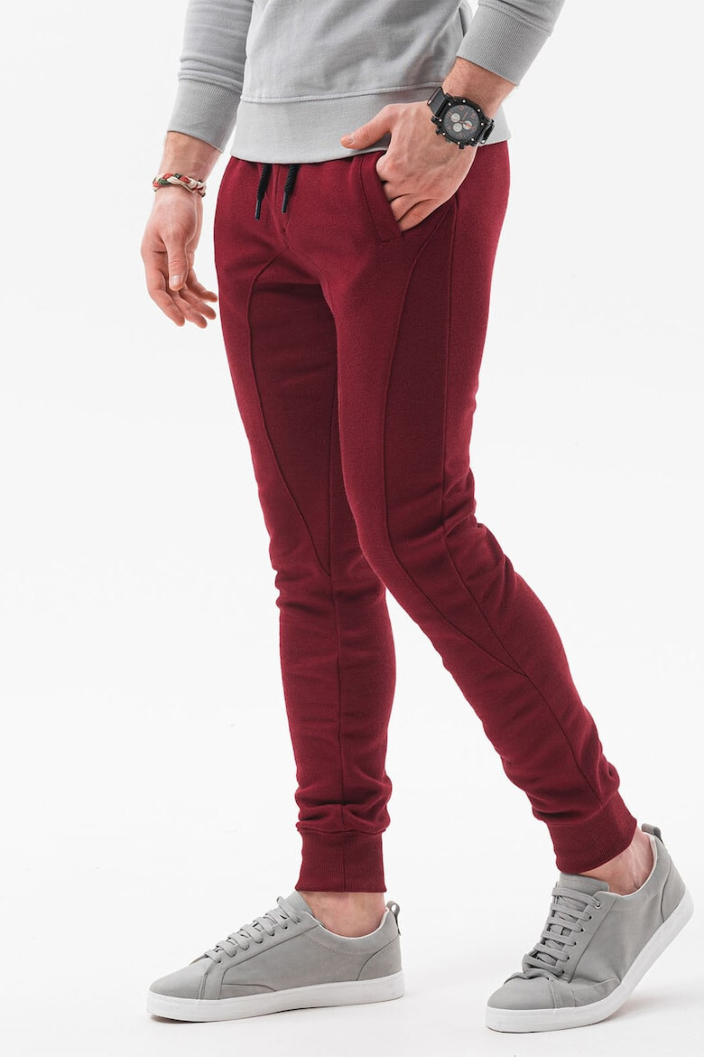 OMBRE Pantaloni sport cu cusaturi accentuate - Pled.ro