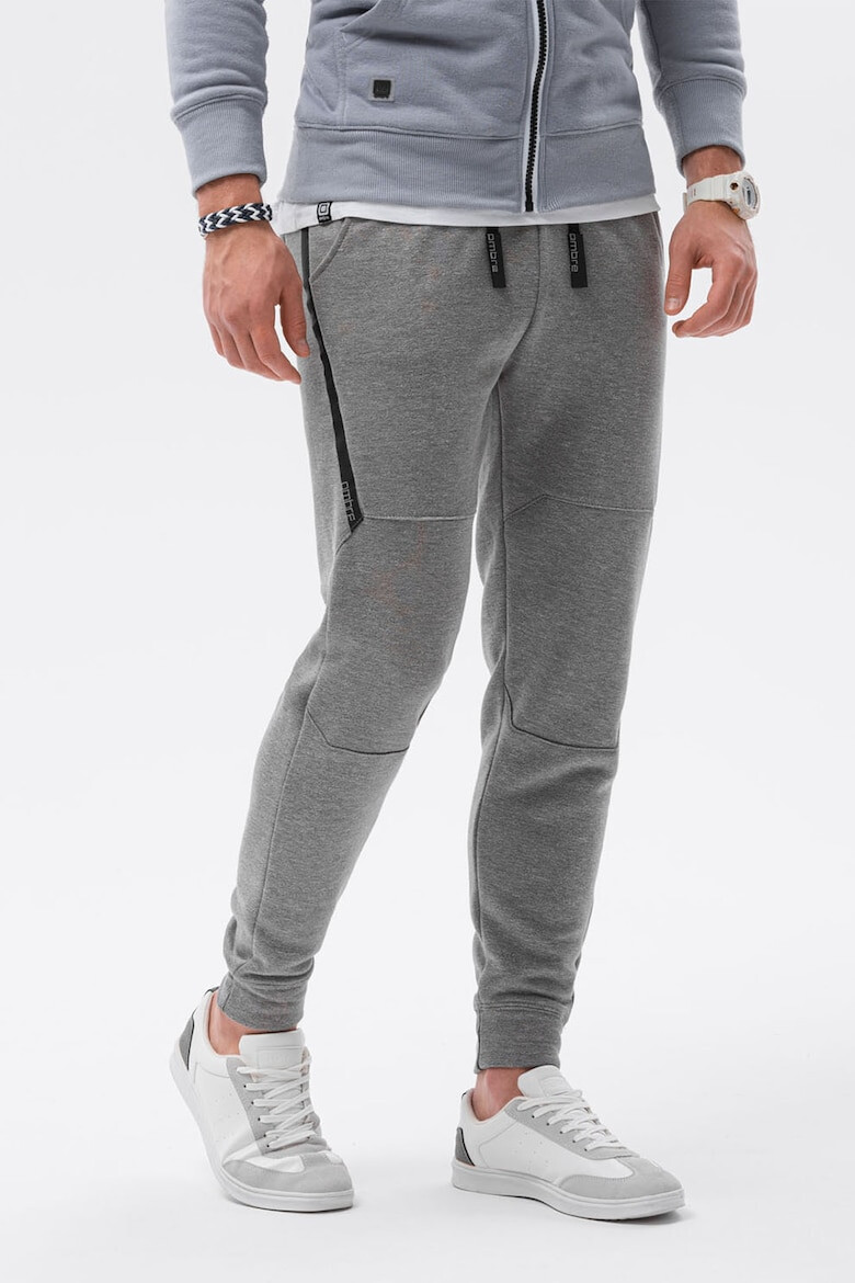 OMBRE Pantaloni sport cu detalii contrastante - Pled.ro