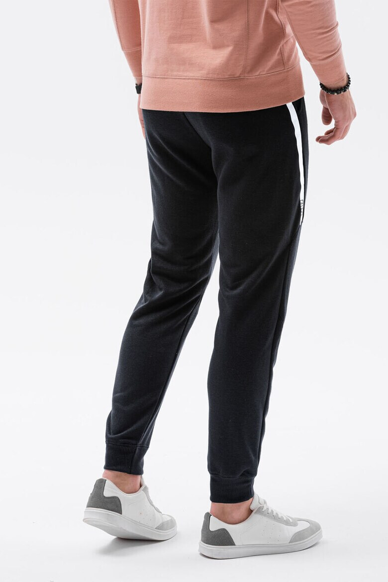 OMBRE Pantaloni sport cu detalii contrastante - Pled.ro