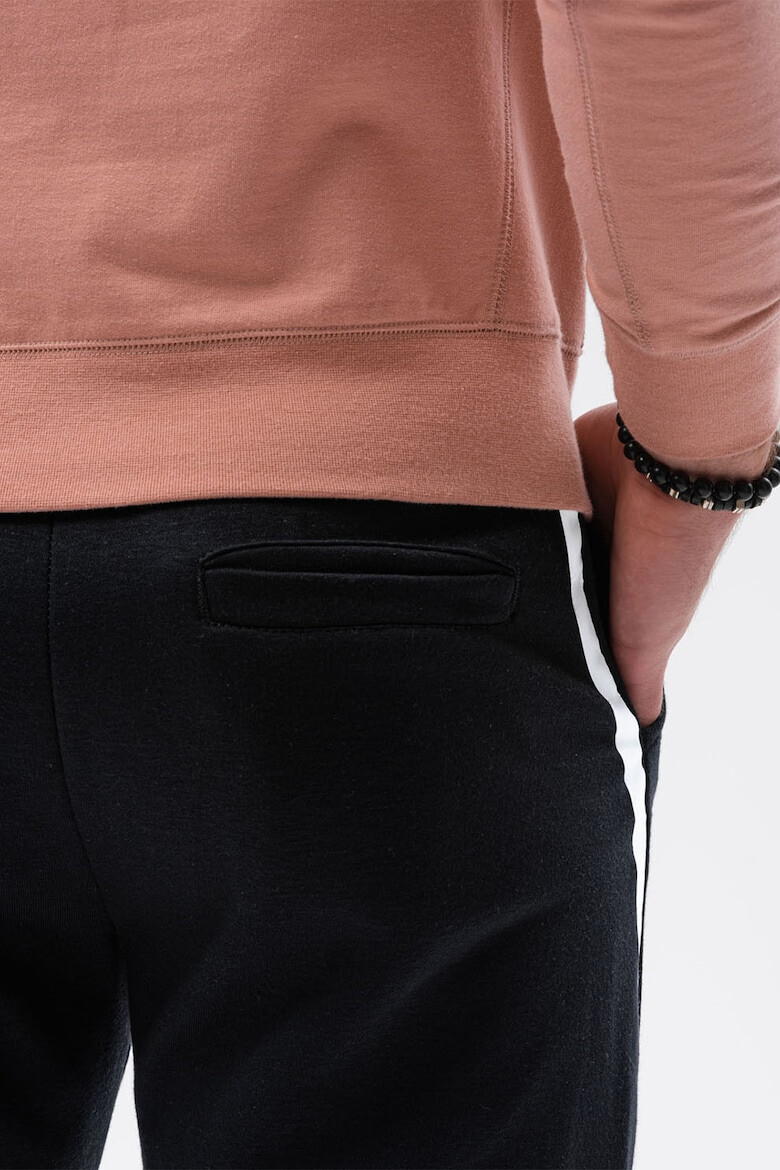 OMBRE Pantaloni sport cu detalii contrastante - Pled.ro