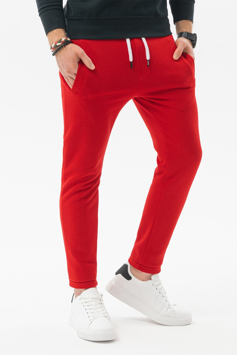 OMBRE Pantaloni sport cu doua buzunare oblice - Pled.ro