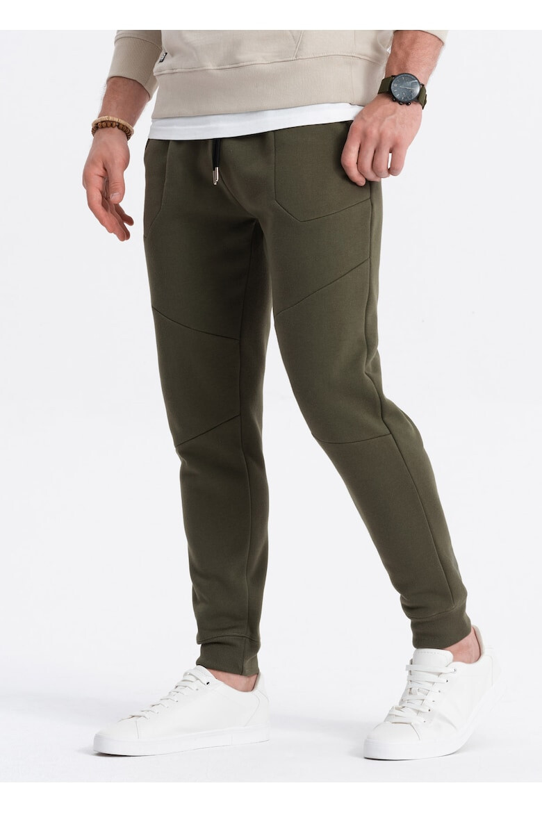 OMBRE Pantaloni sport din amestec de bumbac OM-PASK-22FW-008 - Pled.ro