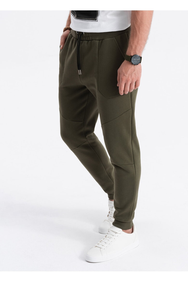 OMBRE Pantaloni sport din amestec de bumbac OM-PASK-22FW-008 - Pled.ro