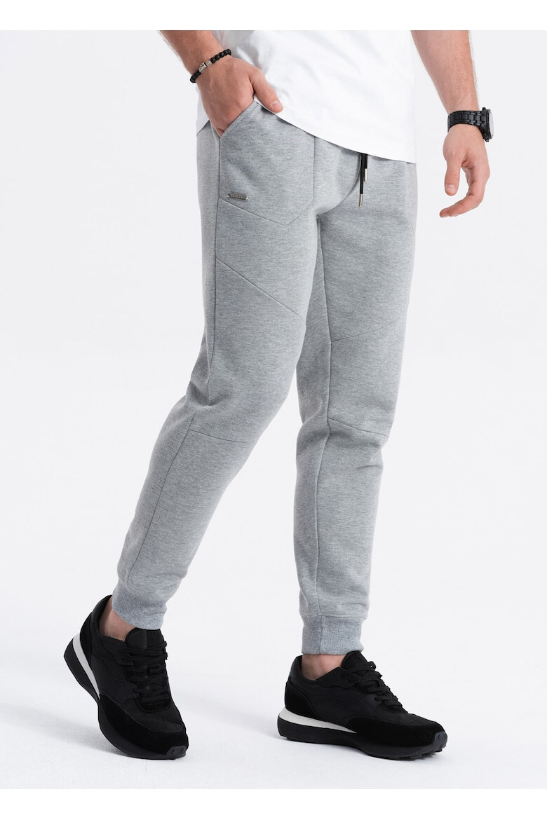 OMBRE Pantaloni sport din amestec de bumbac OM-PASK-22FW-008 - Pled.ro