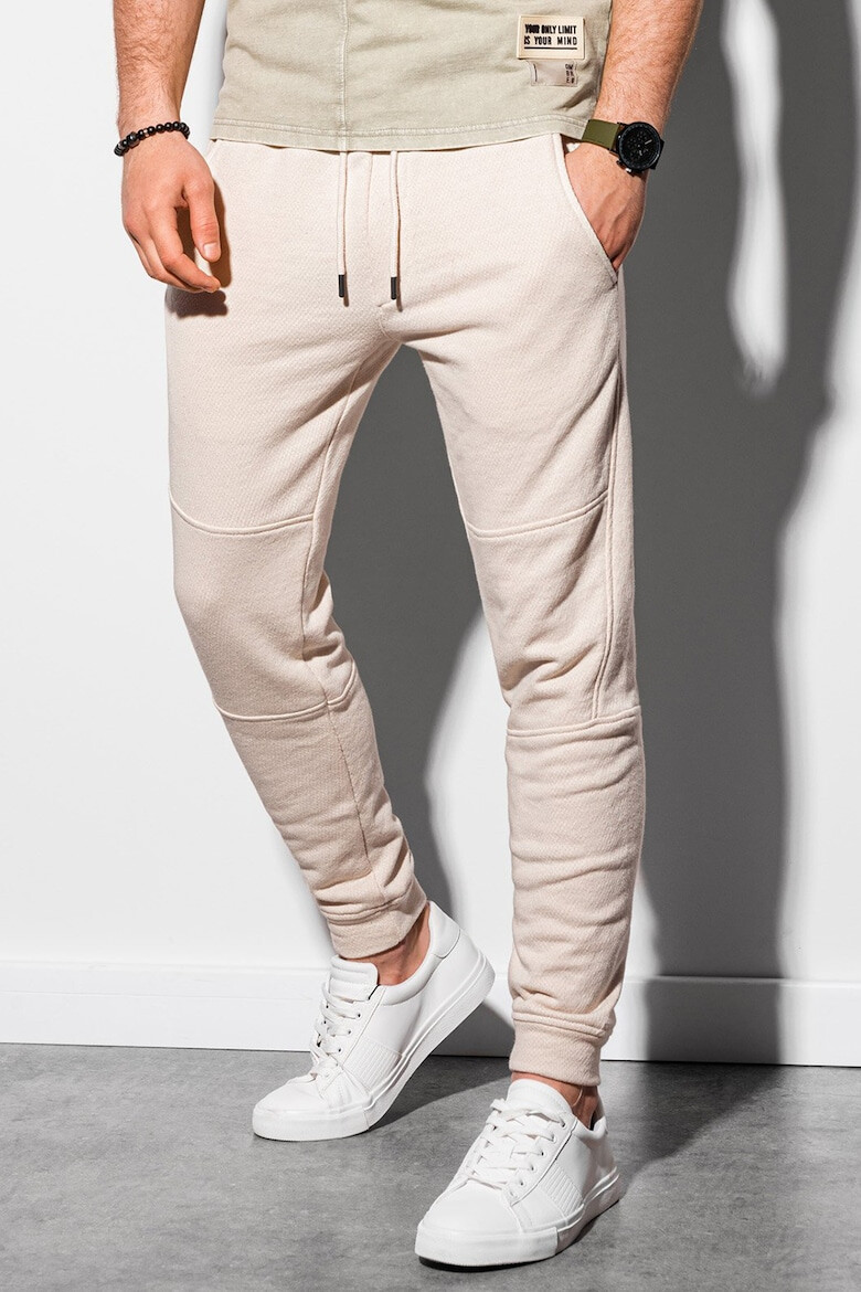 OMBRE Pantaloni sport slim fit cu snur - Pled.ro