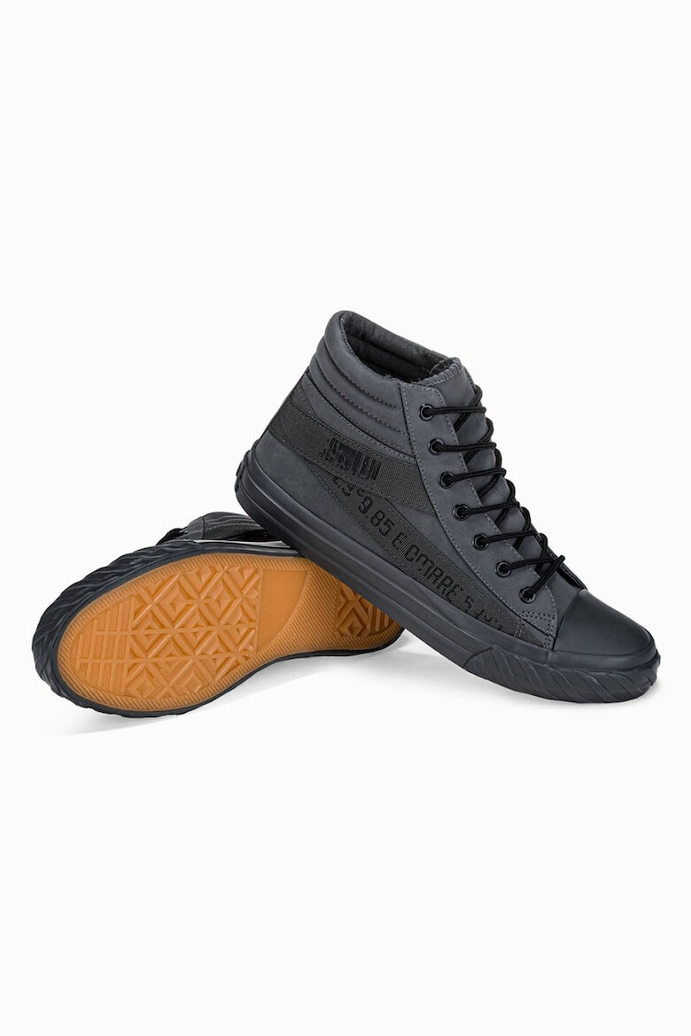 OMBRE Pantofi sport high-cut din piele ecologica - Pled.ro