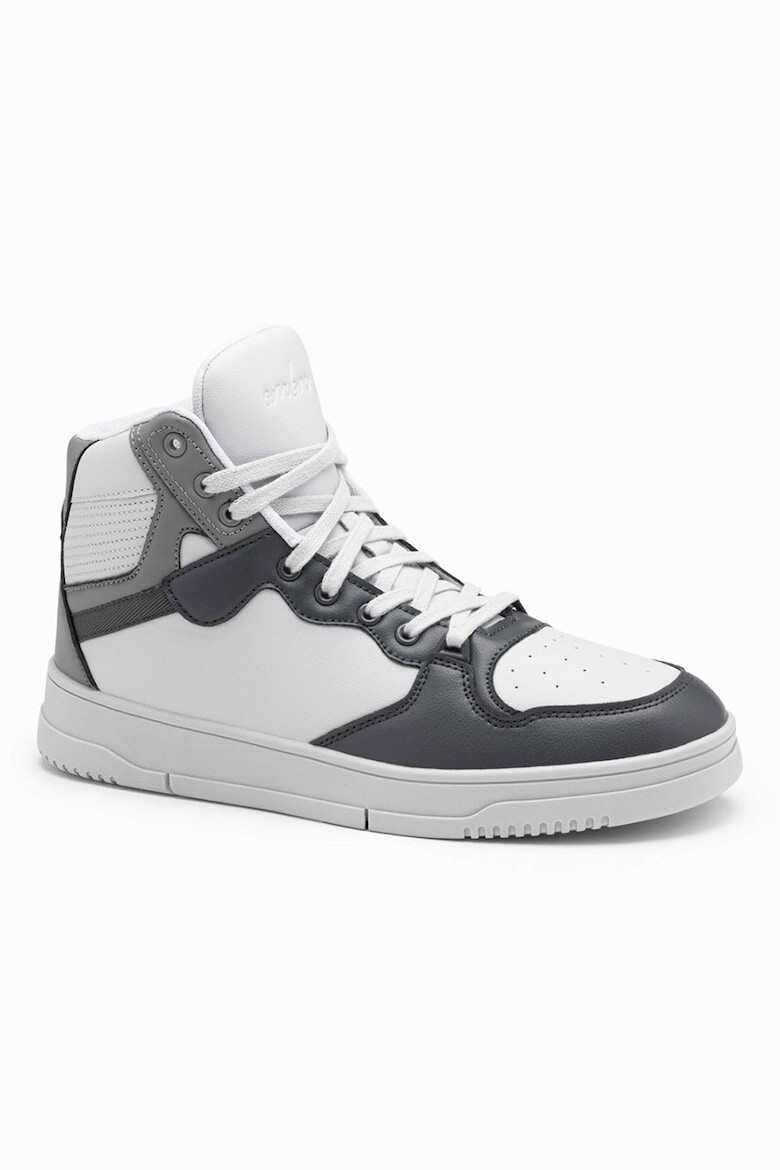 OMBRE Pantofi sport high-top de piele ecologica - Pled.ro