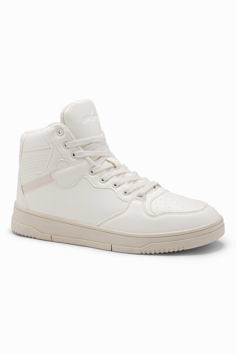 OMBRE Pantofi sport high-top de piele ecologica - Pled.ro