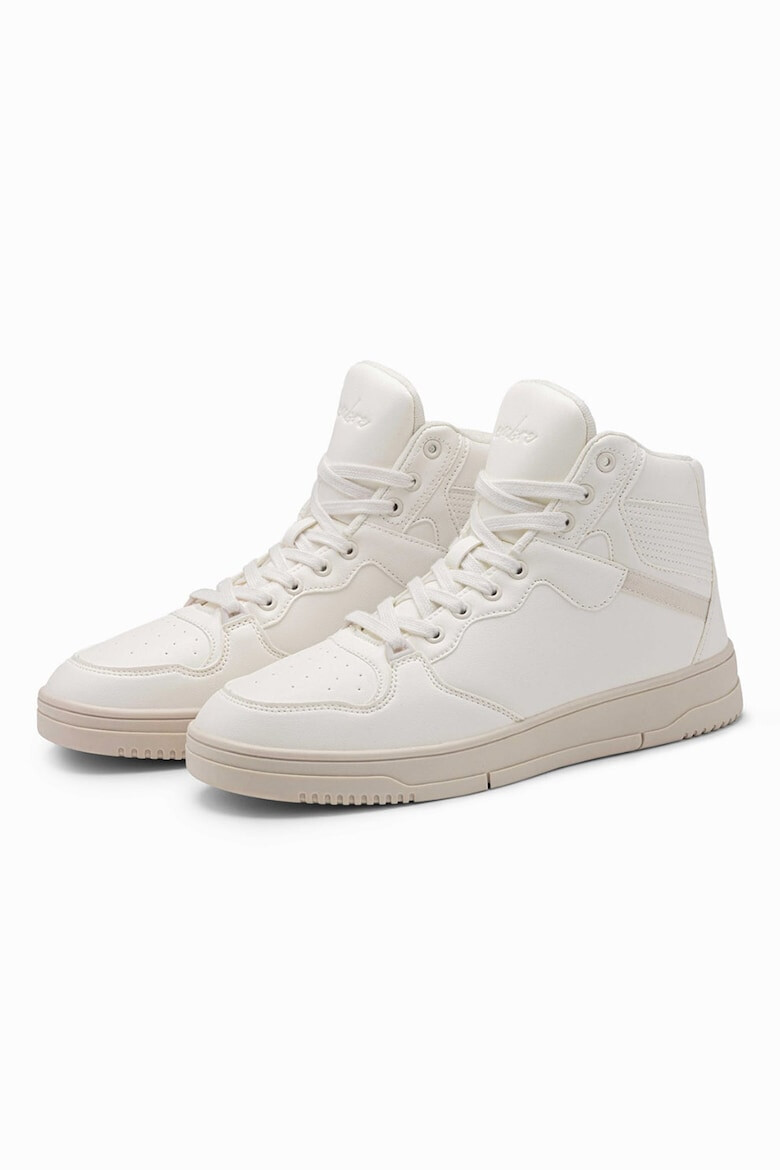 OMBRE Pantofi sport high-top de piele ecologica - Pled.ro