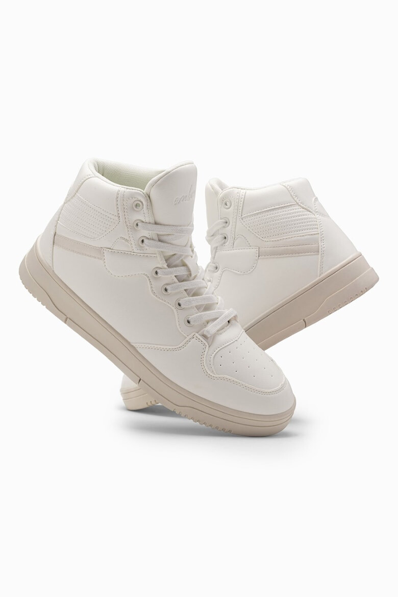 OMBRE Pantofi sport high-top de piele ecologica - Pled.ro