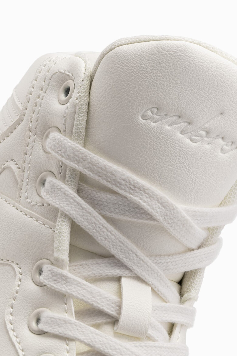 OMBRE Pantofi sport high-top de piele ecologica - Pled.ro