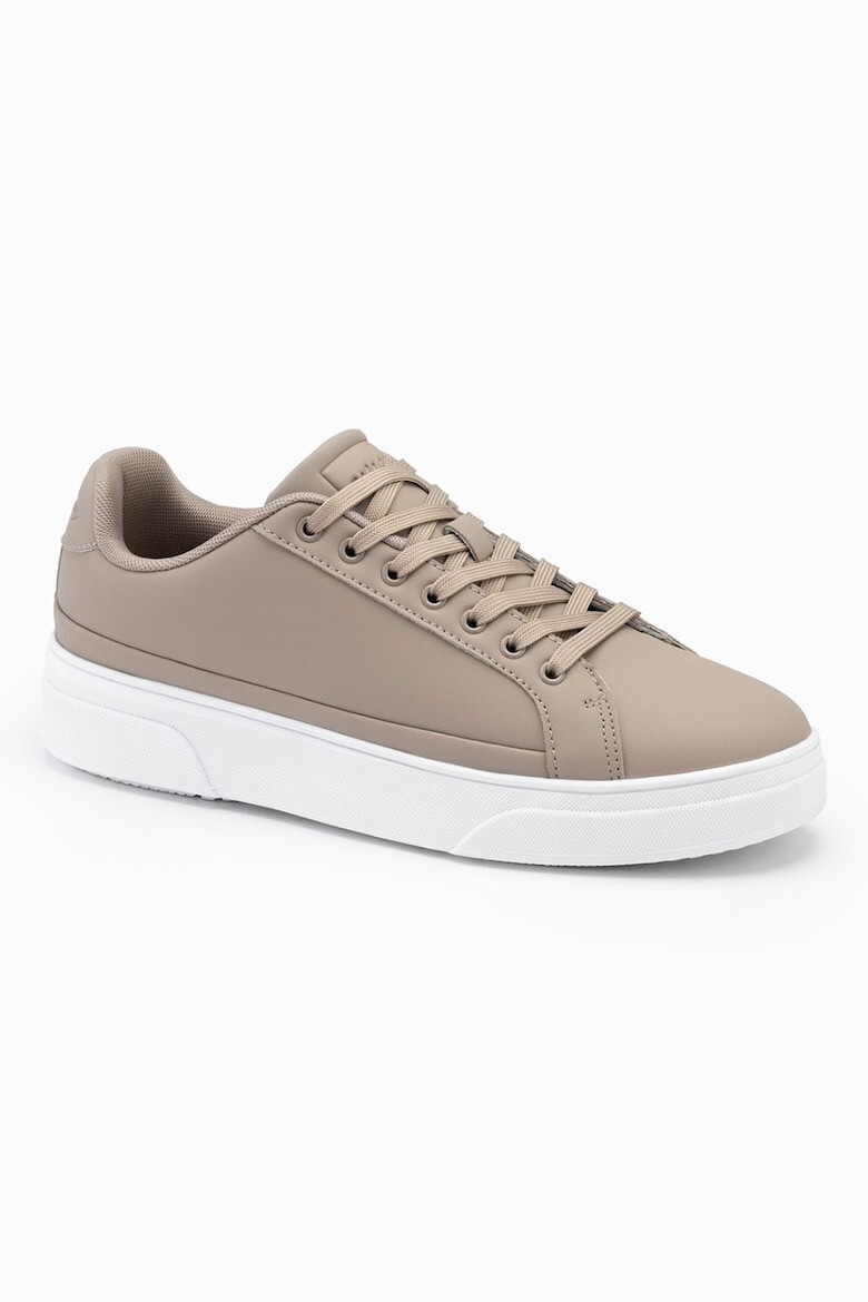 OMBRE Pantofi sport low-cut de piele ecologica - Pled.ro