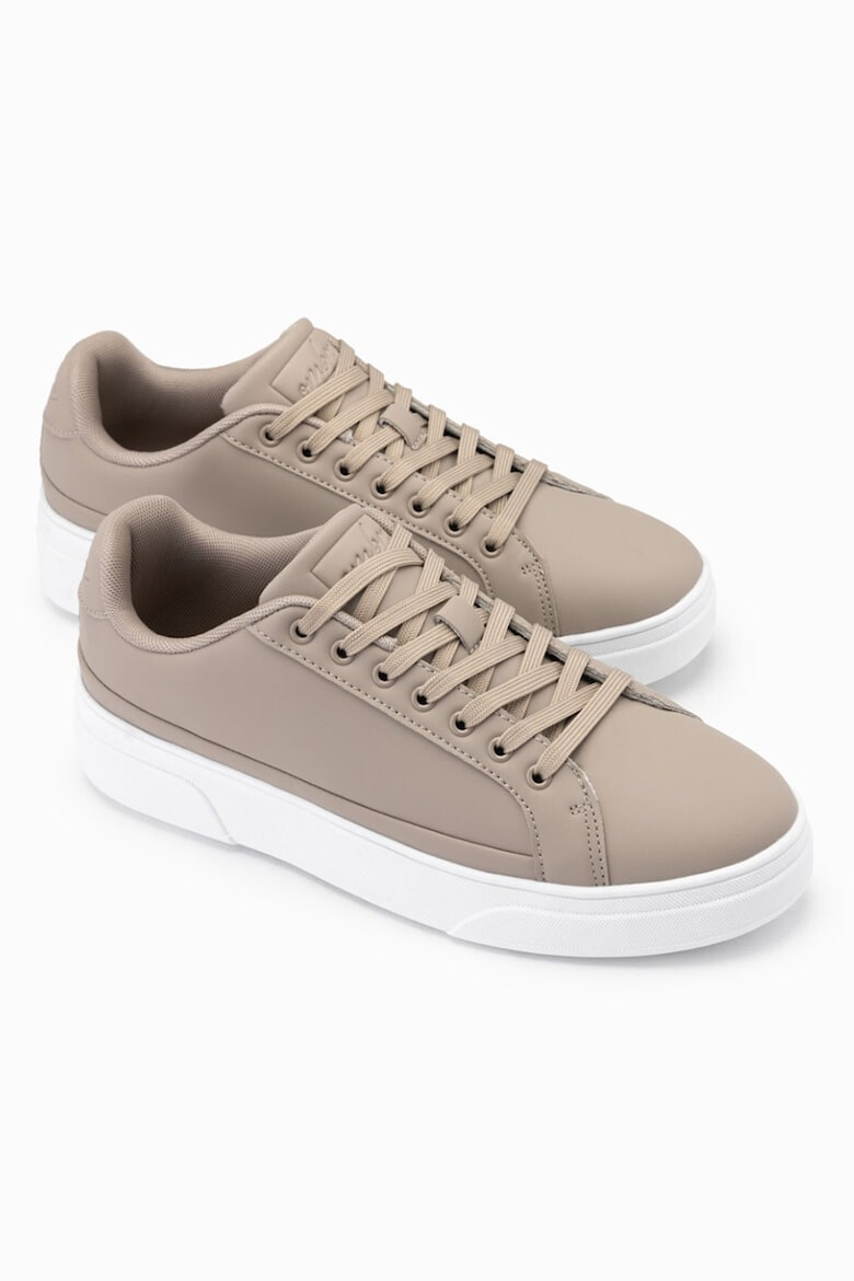 OMBRE Pantofi sport low-cut de piele ecologica - Pled.ro