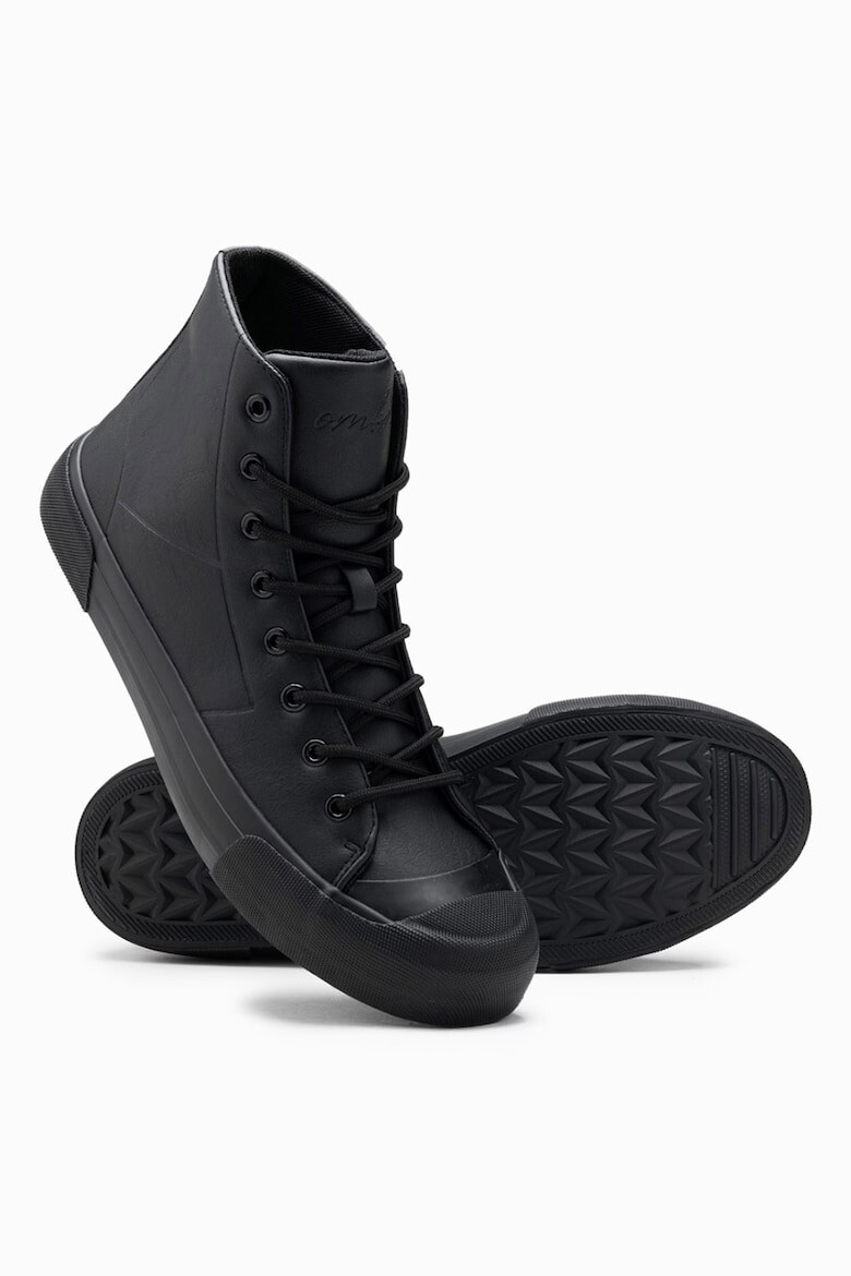 OMBRE Tenisi high-top de piele ecologica - Pled.ro