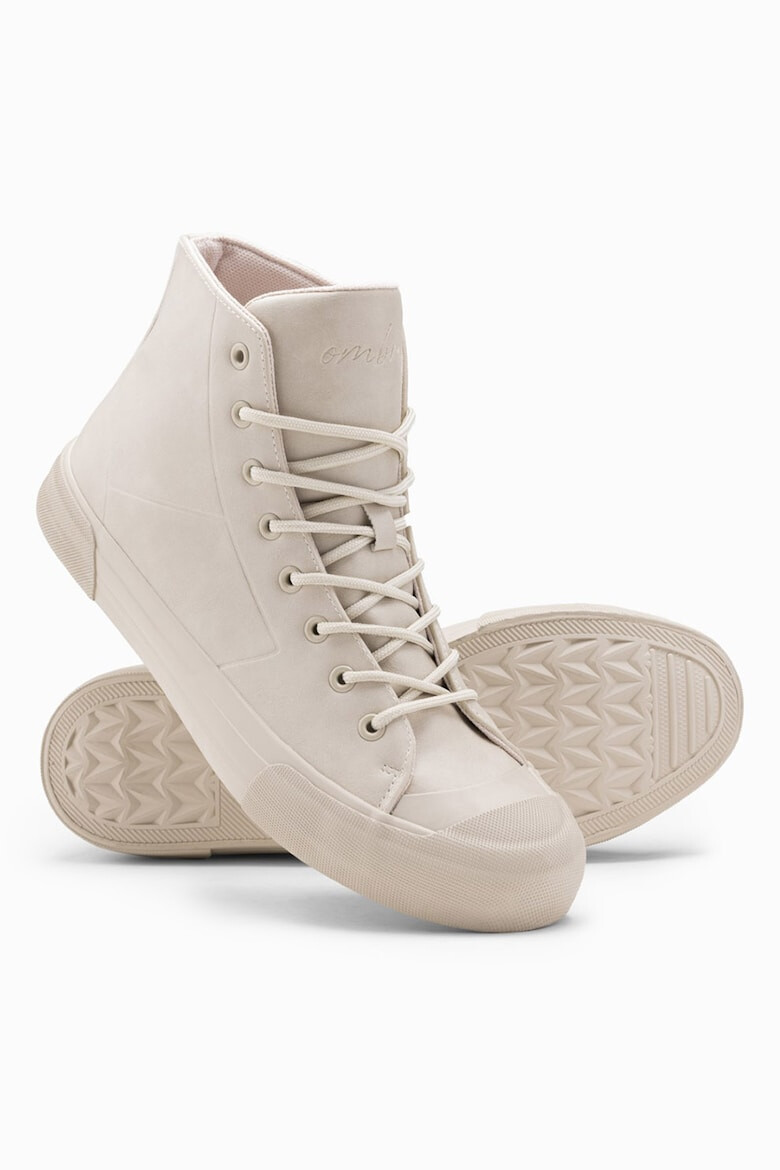 OMBRE Tenisi high-top de piele ecologica - Pled.ro