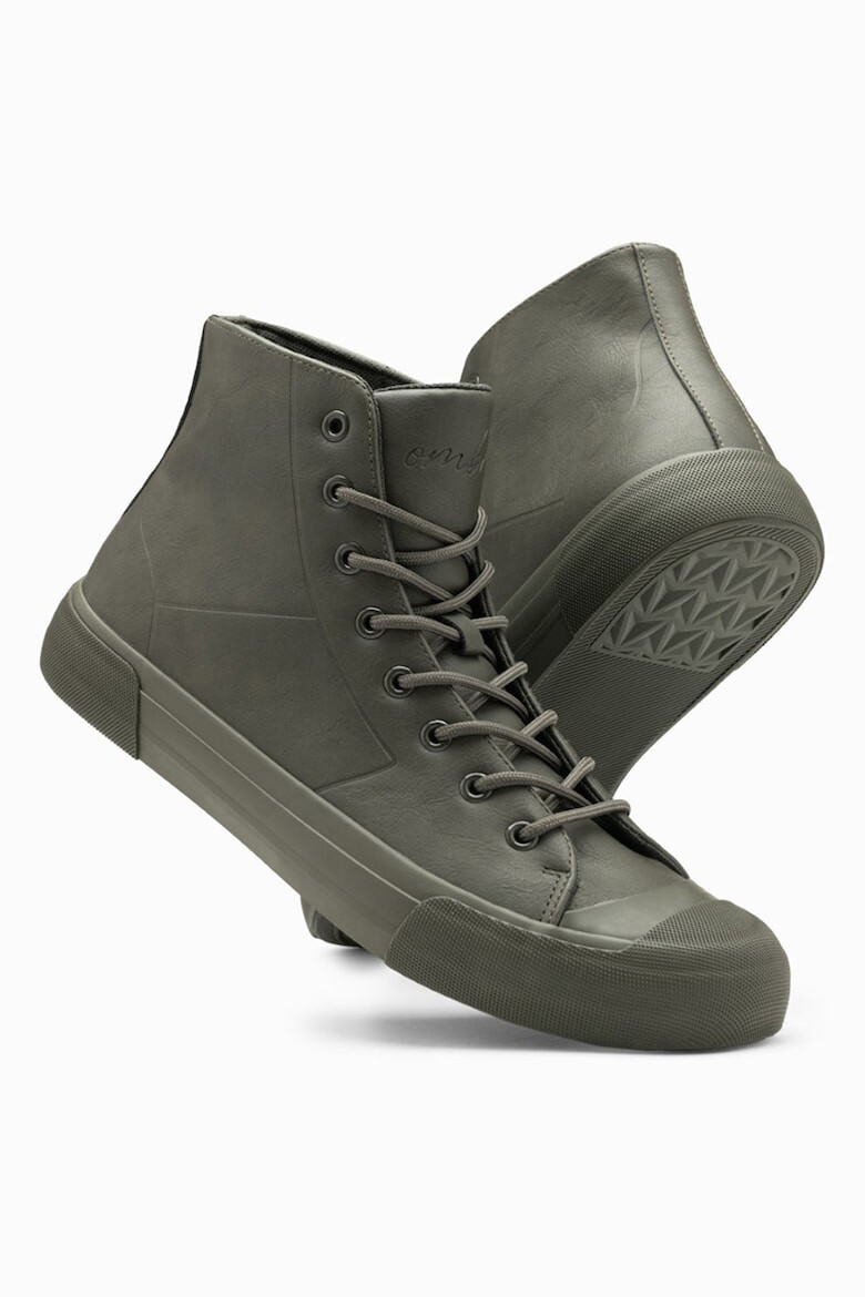 OMBRE Tenisi high-top de piele ecologica - Pled.ro