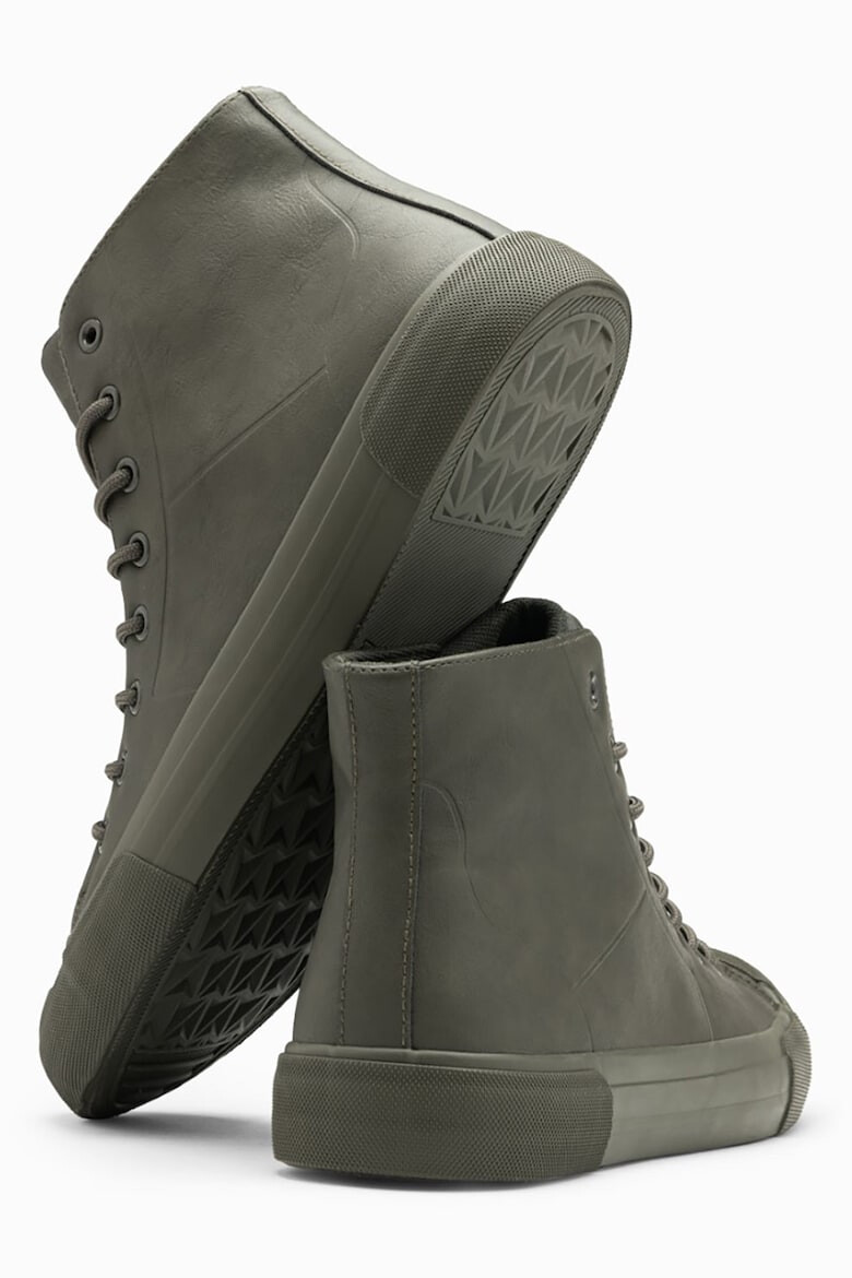 OMBRE Tenisi high-top de piele ecologica - Pled.ro