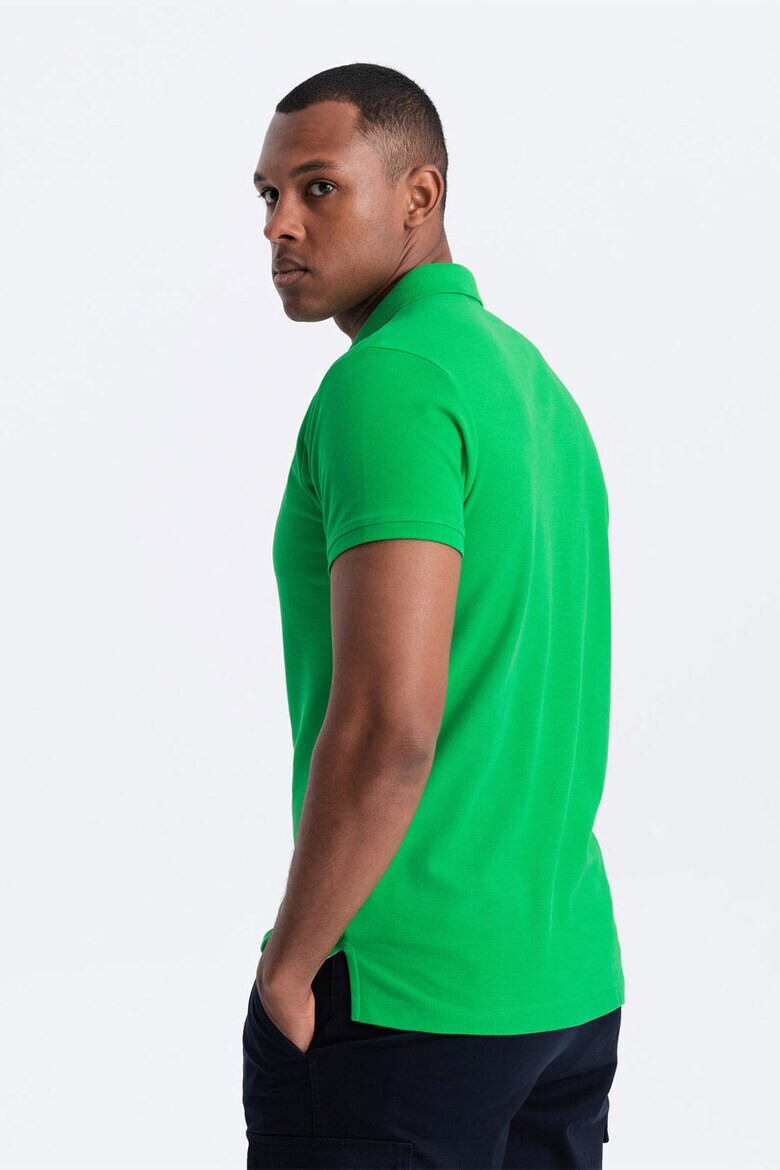 OMBRE Tricou polo cu model uni - Pled.ro