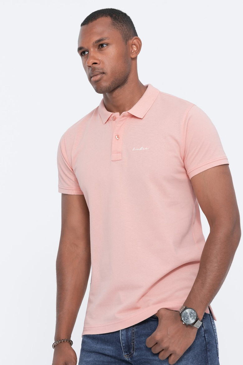 OMBRE Tricou polo de bumbac - Pled.ro